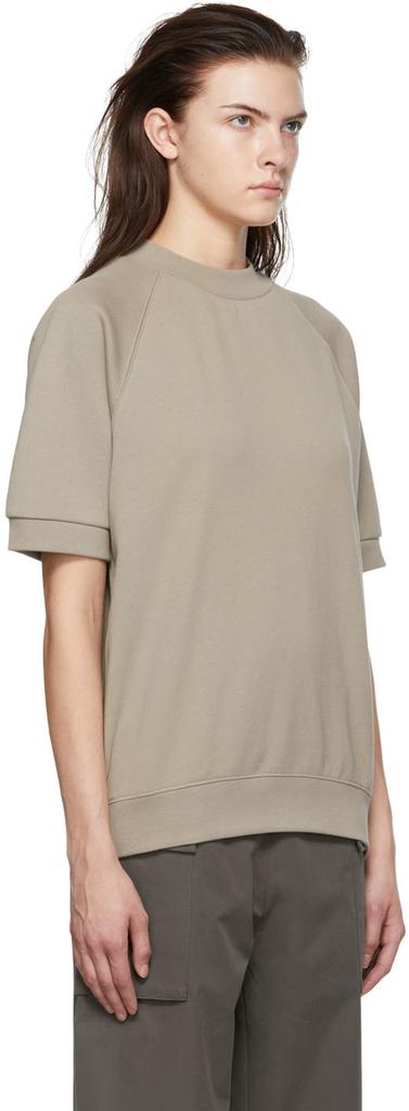 Fear of God ESSENTIALS Taupe Cotton Sweatshirt