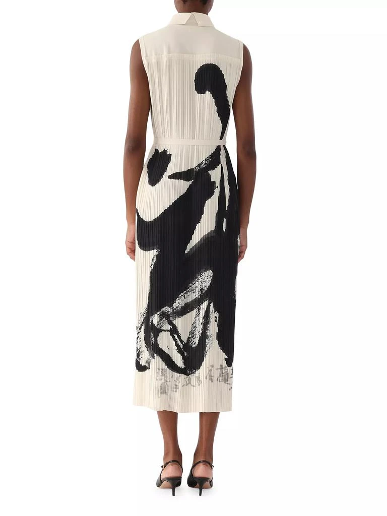 Jason Wu Artwork Pleated Shirtdress 3
