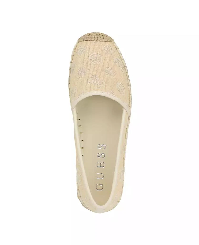 GUESS Women's Joelya Platform Espadrille Flats 4