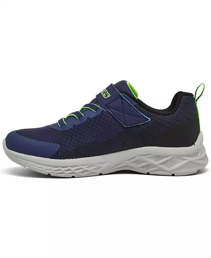 SKECHERS Little Boys Microspec II - Zovrix Fastening Strap Casual Sneakers from Finish Line 3