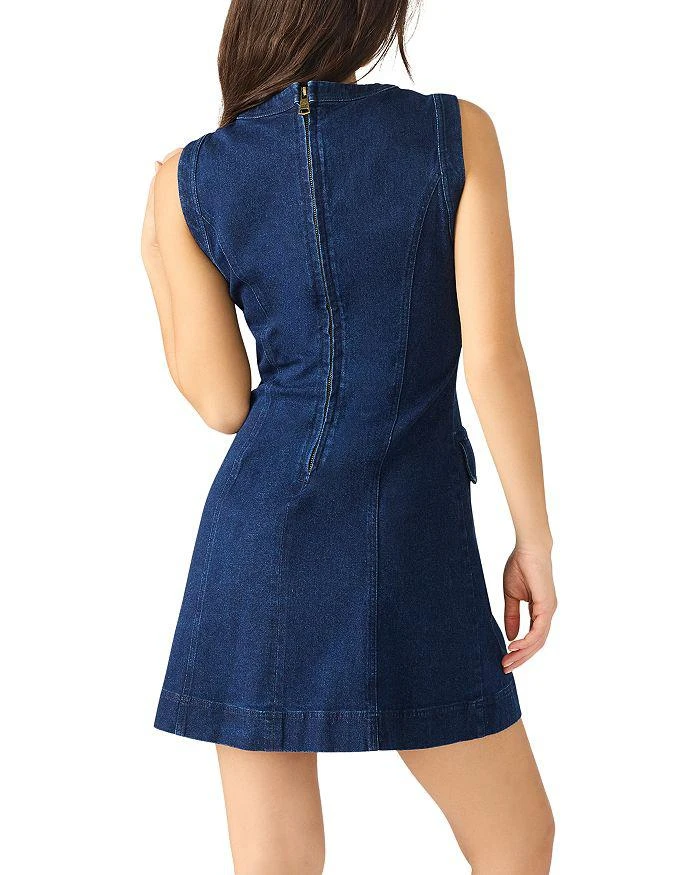knit sleeveless midi dress Tan Knit Contrast Skirt Sleeveless Midi Dress – SSYS main image 0