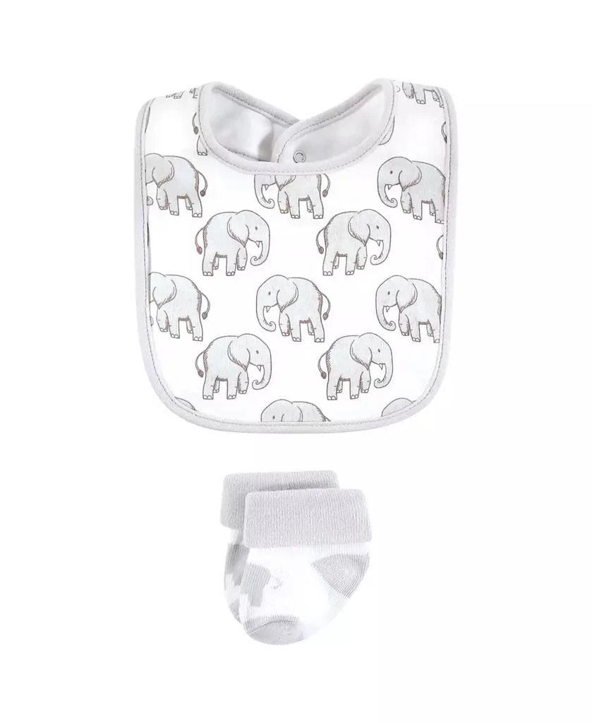 Hudson 8-Piece Bib and Sock Collection for Any Baby 2