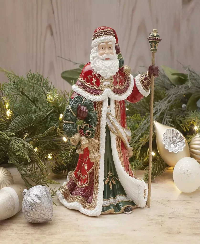 Fitz and Floyd Noel Holiday Musical Santa Figurine, 11-inch 5