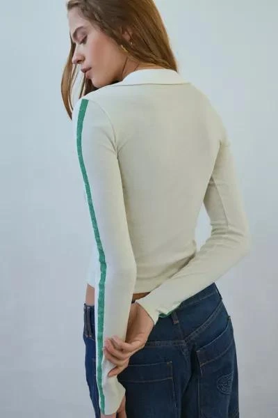 BDG BDG Westin Collared Bowling Graphic Long Sleeve Tee 4