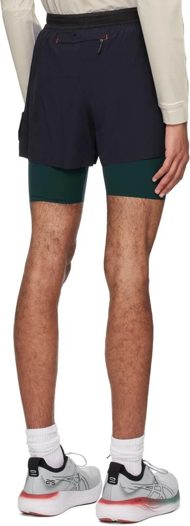 Soar Running Navy Dual Shorts 3