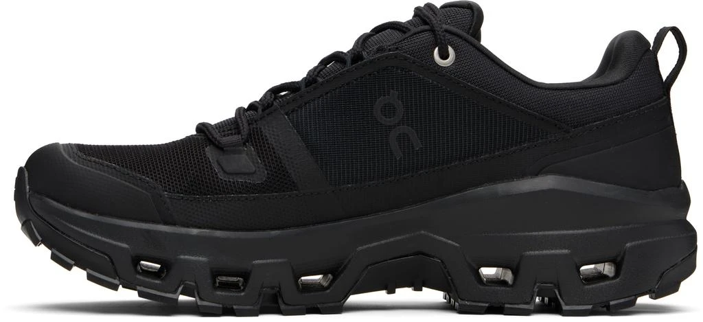 On Black Cloudrock Low Waterproof Sneakers 3
