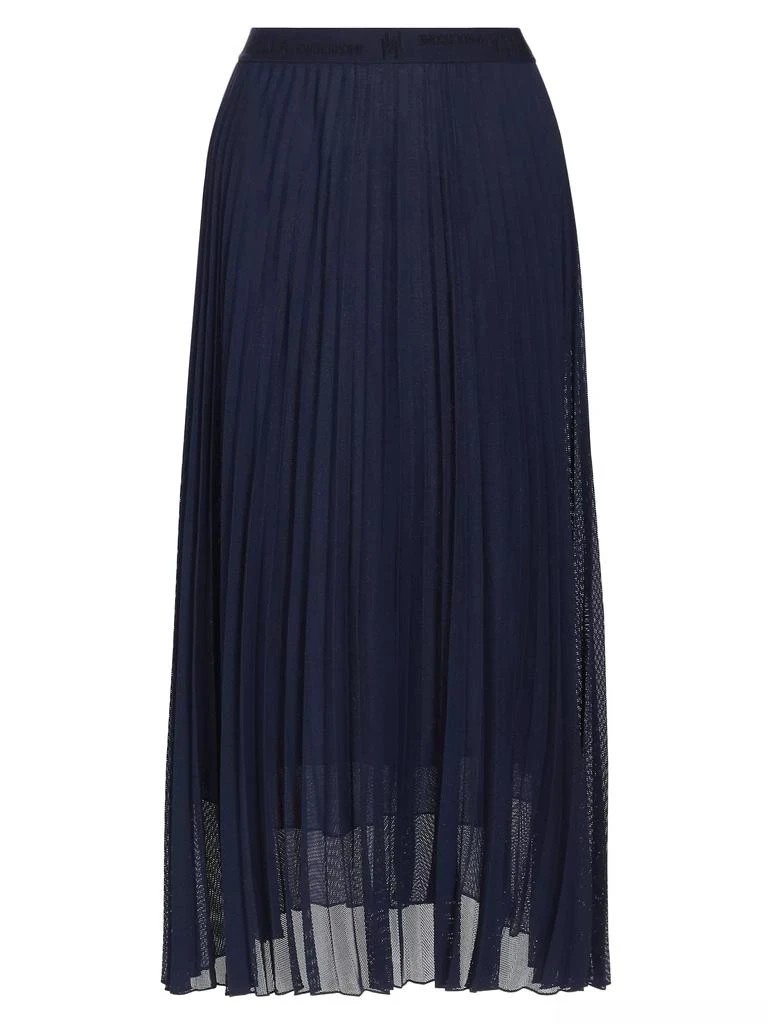 Marella Ortisei Pleated Mesh Midi Skirt 1