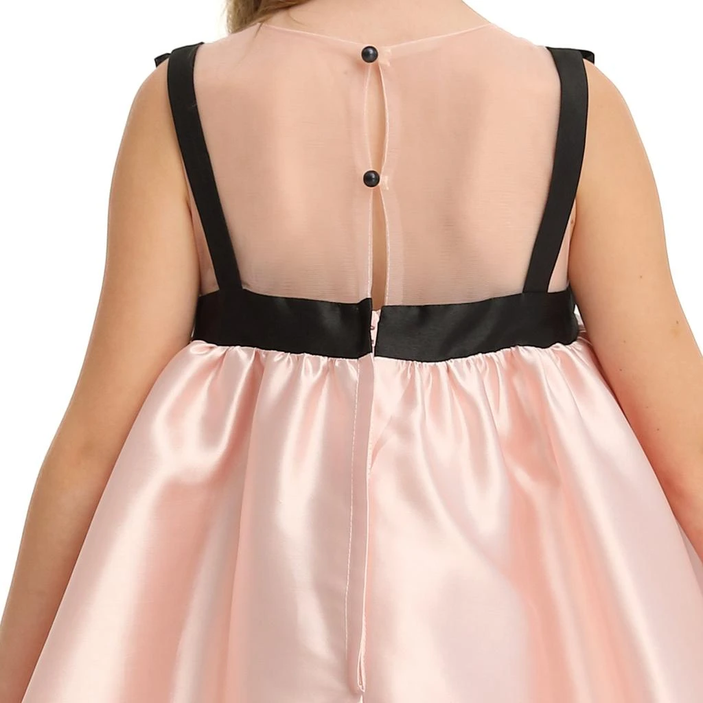 Tulleen Pink Dress Black Bow Ophelia Dress 6