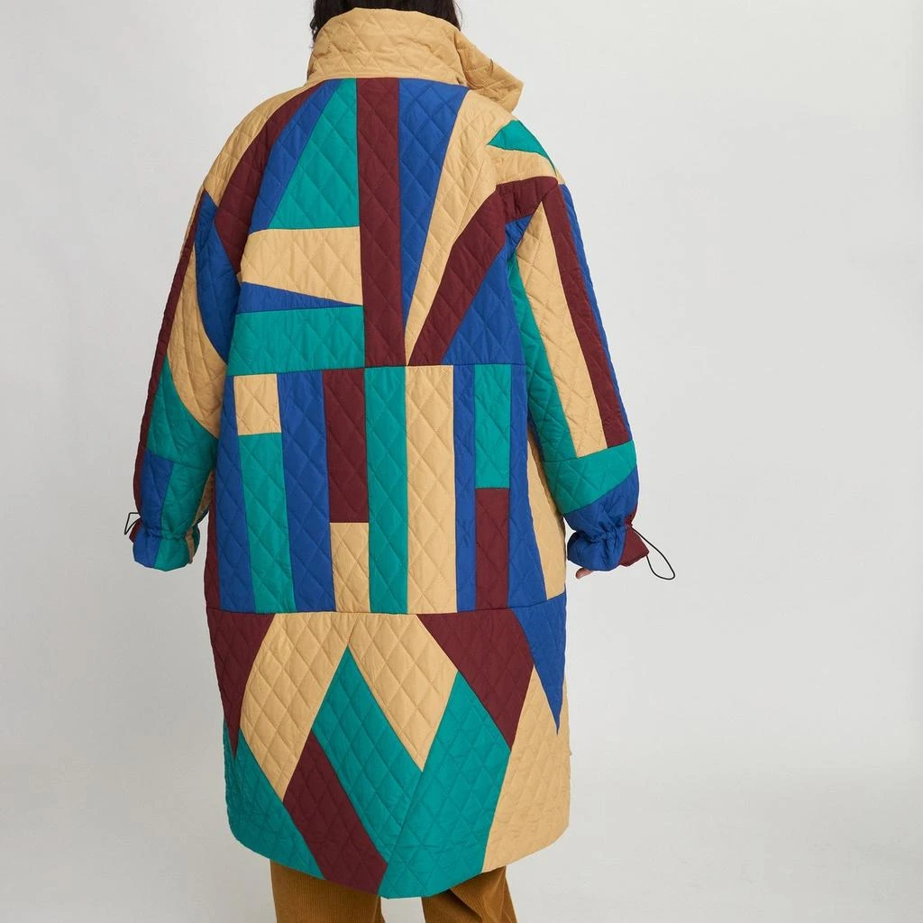 Stella Nova Stella Nova Patchwork Quilted Shell Coat 2