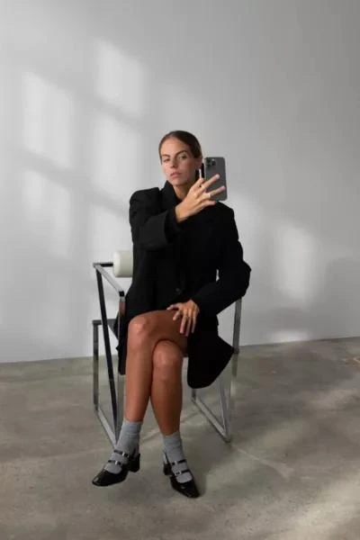 SVEGAN SVEGAN Hanna Vegan Leather Mary Jane Heel 5