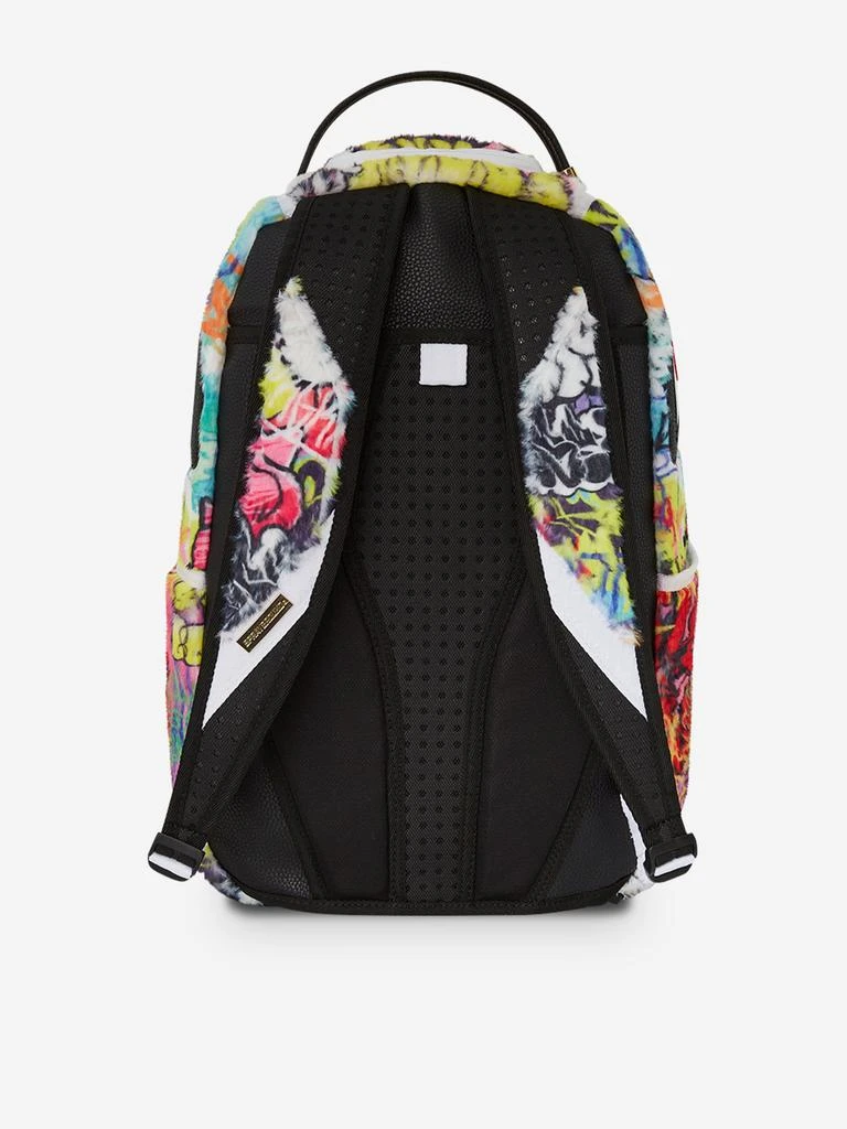SprayGround Sprayground Kids Graffiti Fur DLXSF Backpack in Multicolour (45.72 cm) 3
