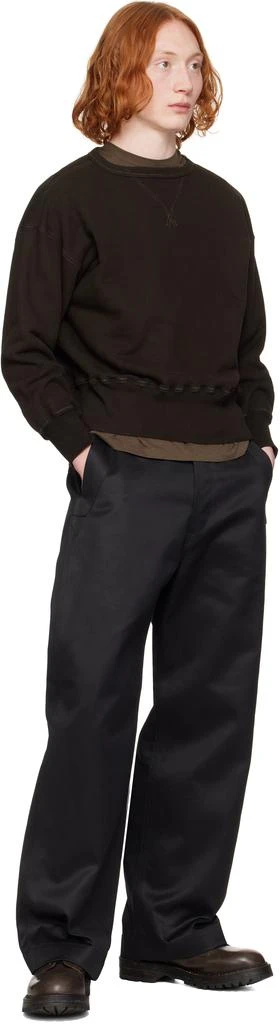 Taiga Takahashi Brown Lot. 603 Sweatshirt 4