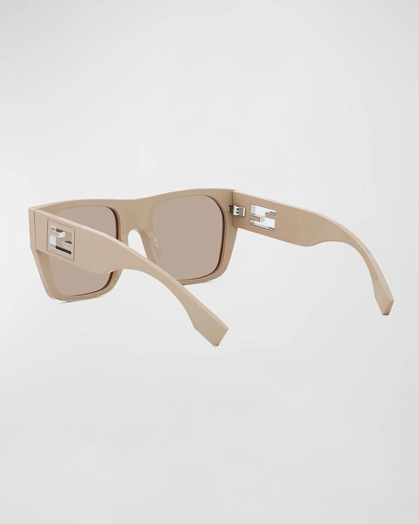Fendi Baguette Acetate Round Sunglasses 2