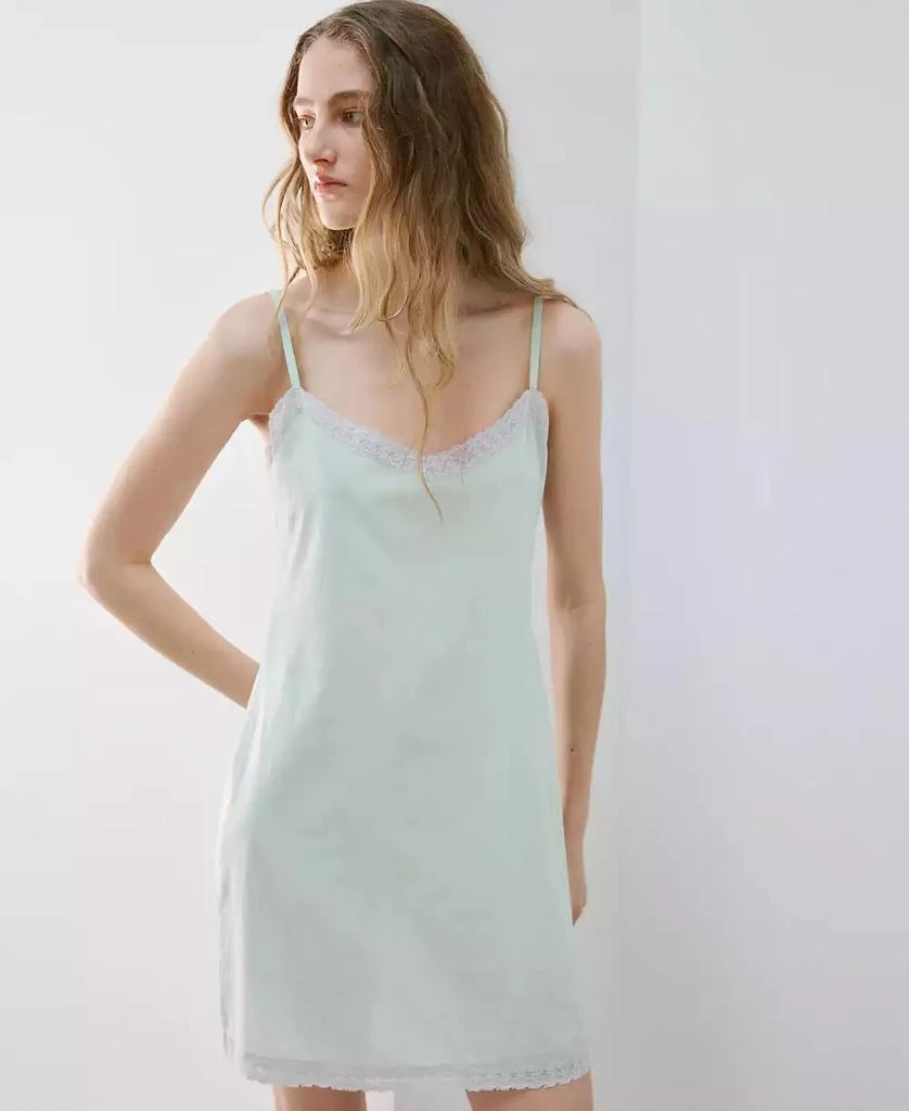 Mango Women's Cotton Short Nightgown