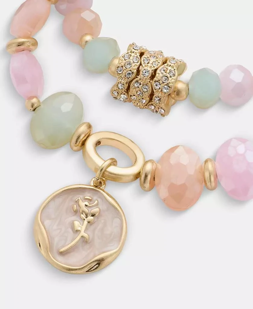 Lonna
Lilly Gold-Tone Multi Bead Stretch Bracelet 2