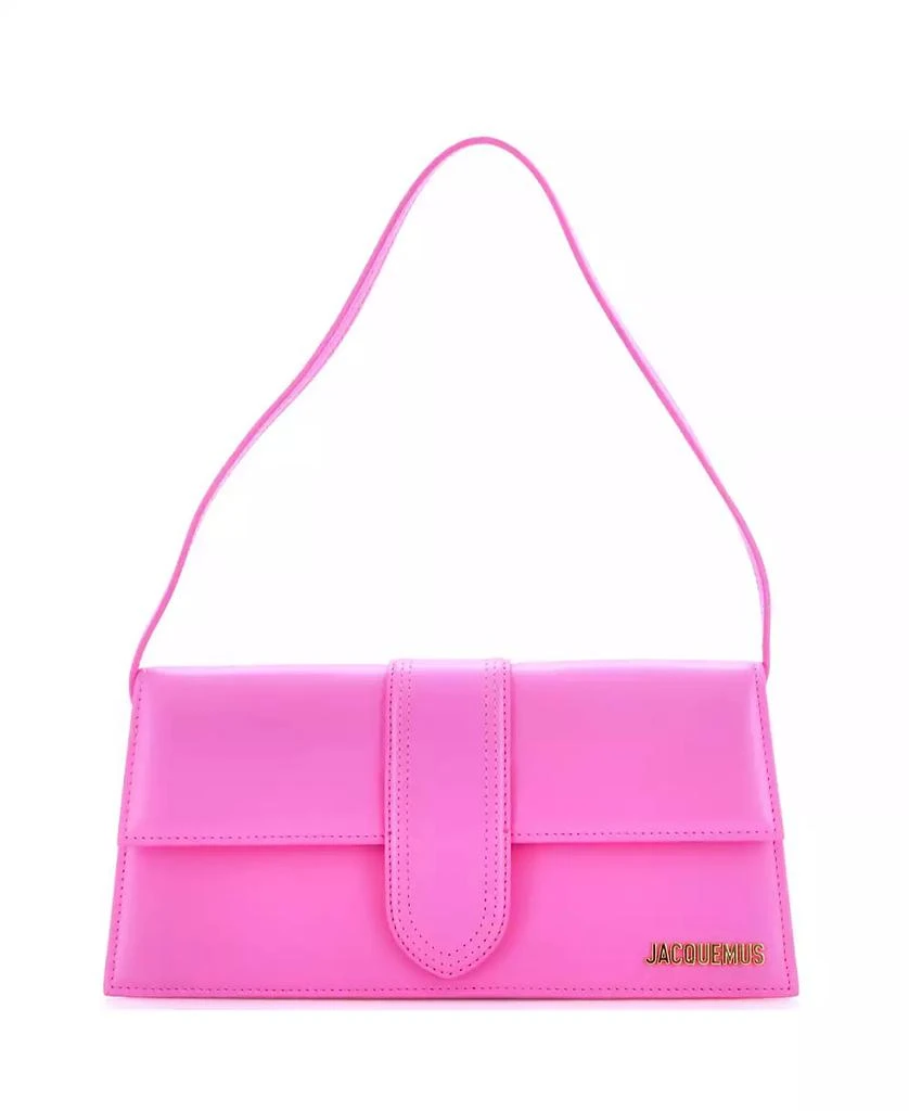 Pre-Owned Jacquemus Long Le Bambino Top Handle Flap Bag Leather