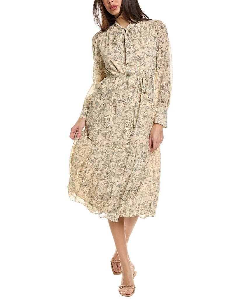 Joie Roussel Silk Midi Dress 1