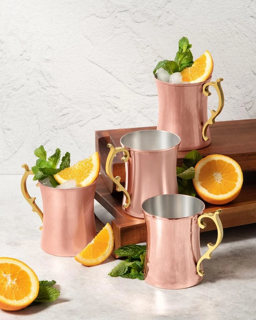 Coppermill Kitchen Vintage-Inspired Cocktail Mugs, Set of 4 3