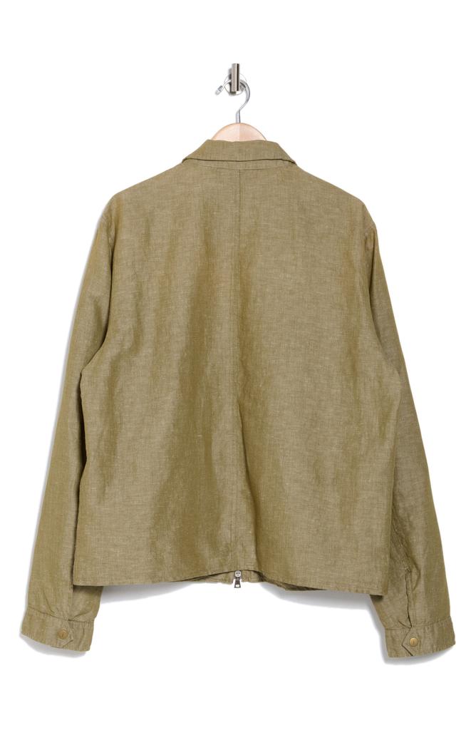 John Varvatos Santiago Cotton & Linen Shirt Jacket