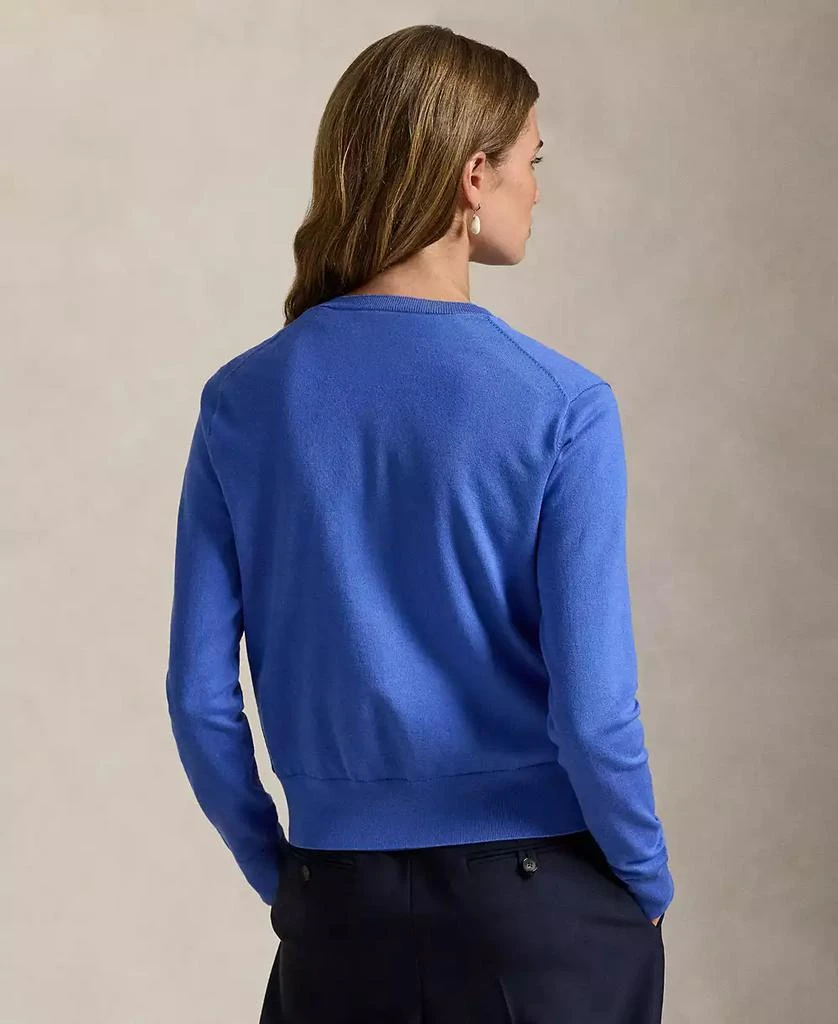 Ralph Lauren Women's Crewneck Button-Up Cardigan 4