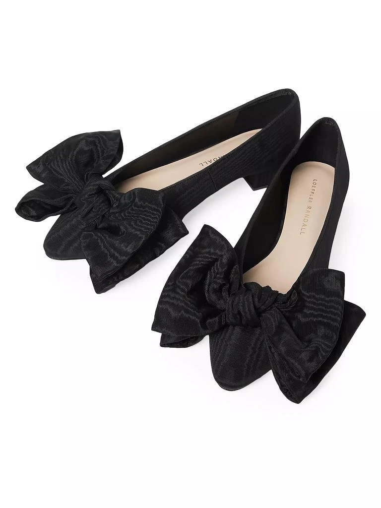 Loeffler Randall Noa Moiré Bow Flats 4