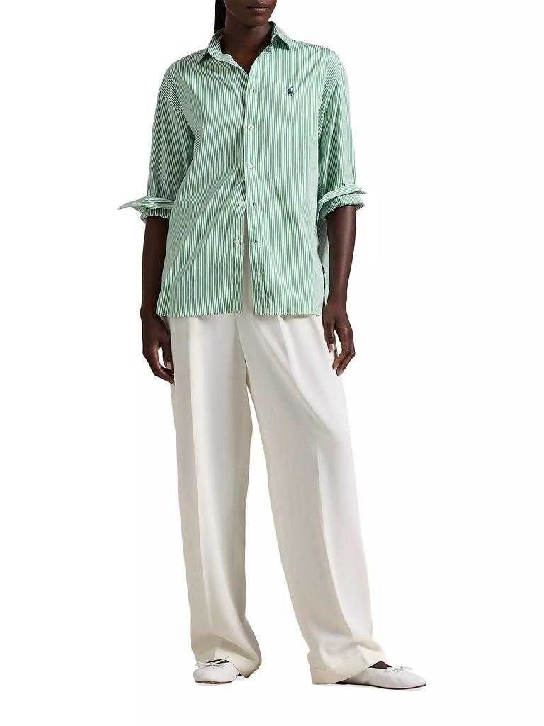 Ralph Lauren Relaxed-Fit Striped Cotton Shirt