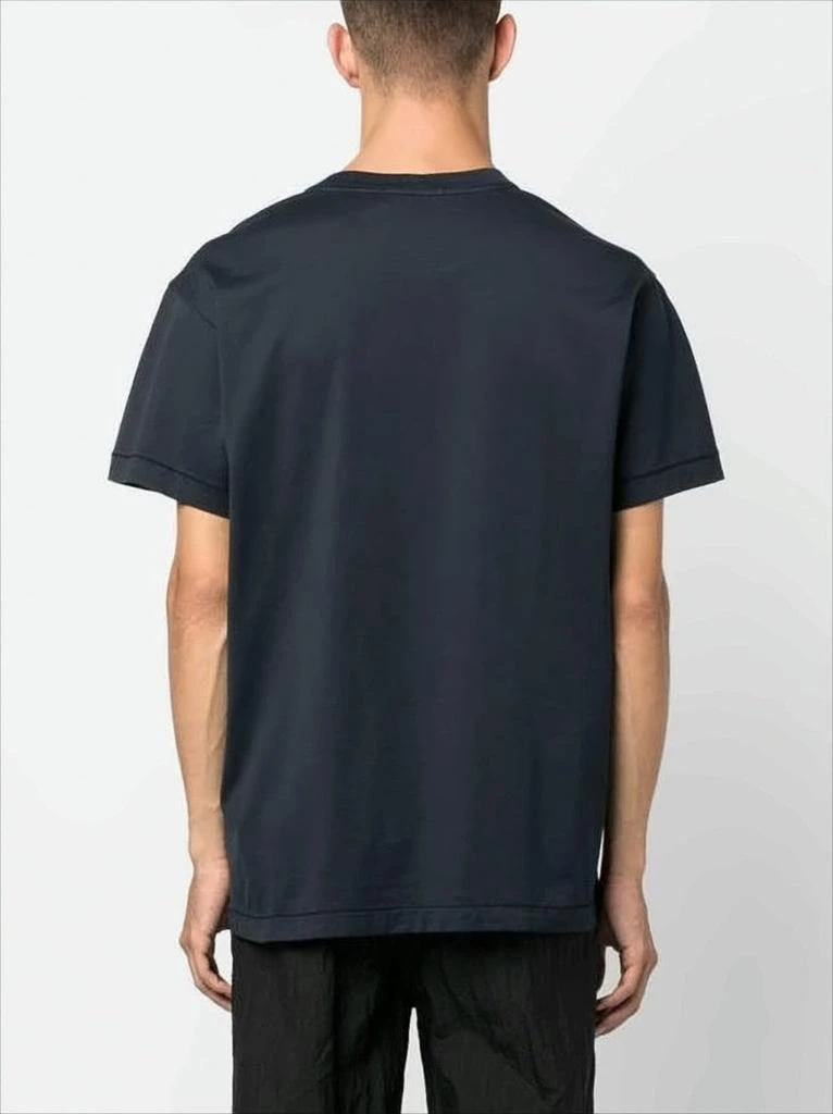 Stone Island Black Crew Neck T-Shirt 2