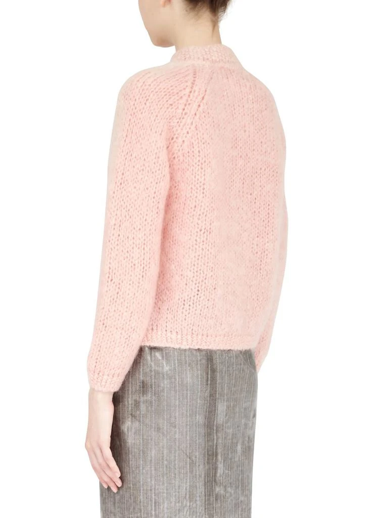 MAISON MARGIELA Faded mohair cardigan 8