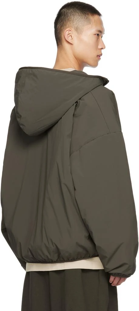 Essentials Gray Half-Zip Hoodie 3