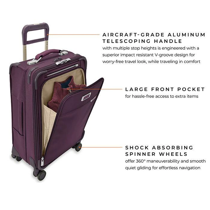 Briggs & Riley Baseline Essential Carry On Spinner Suitcase 3
