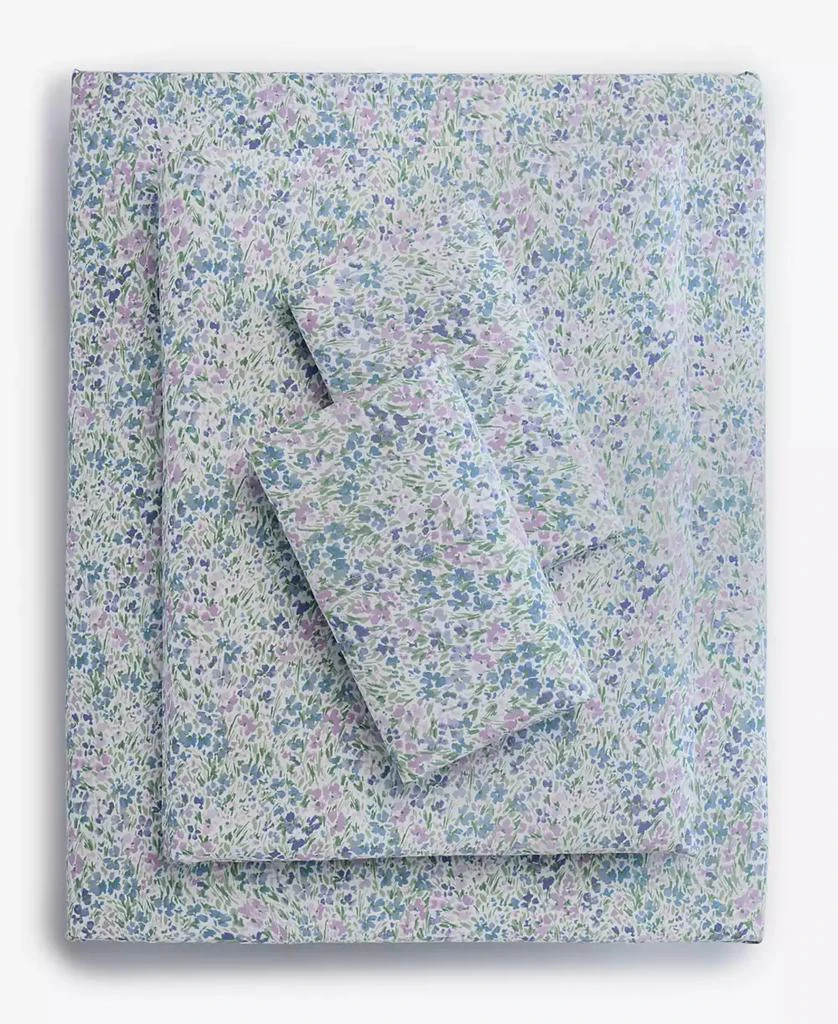 Charter Club Ditsy Floral Printed 550-Thread Count 4-Pc. Sheet Set, Full, Exclusively at Macy's 1