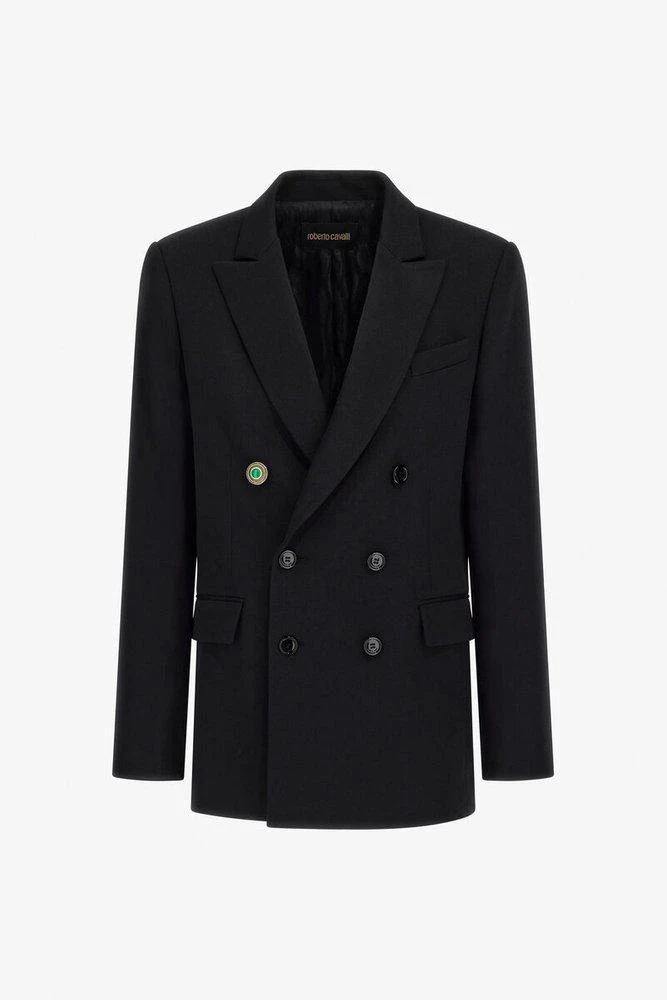 Roberto Cavalli Roberto Cavalli Double-Breasted Blazer 1