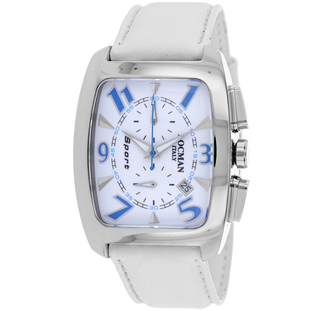 Locman Men's Classic White Dial Watch