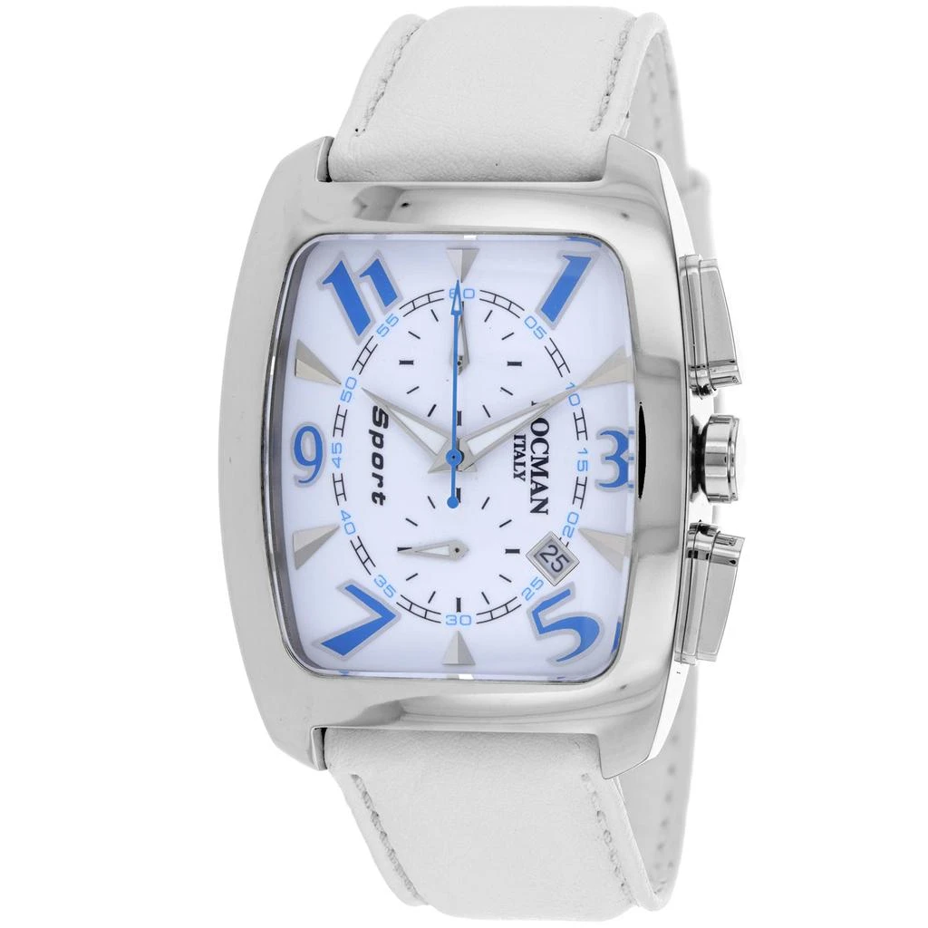 Locman Men's Classic White Dial Watch 1