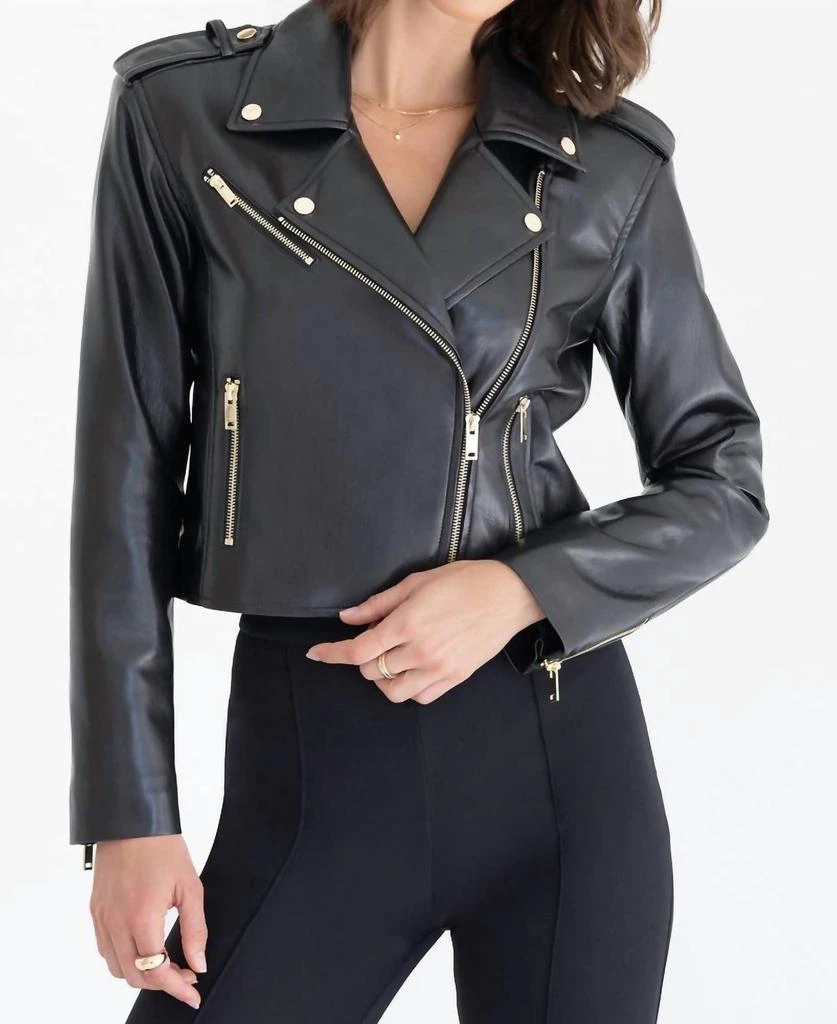 Generation Love Generation Love - Cosita Crepe Moto Jacket