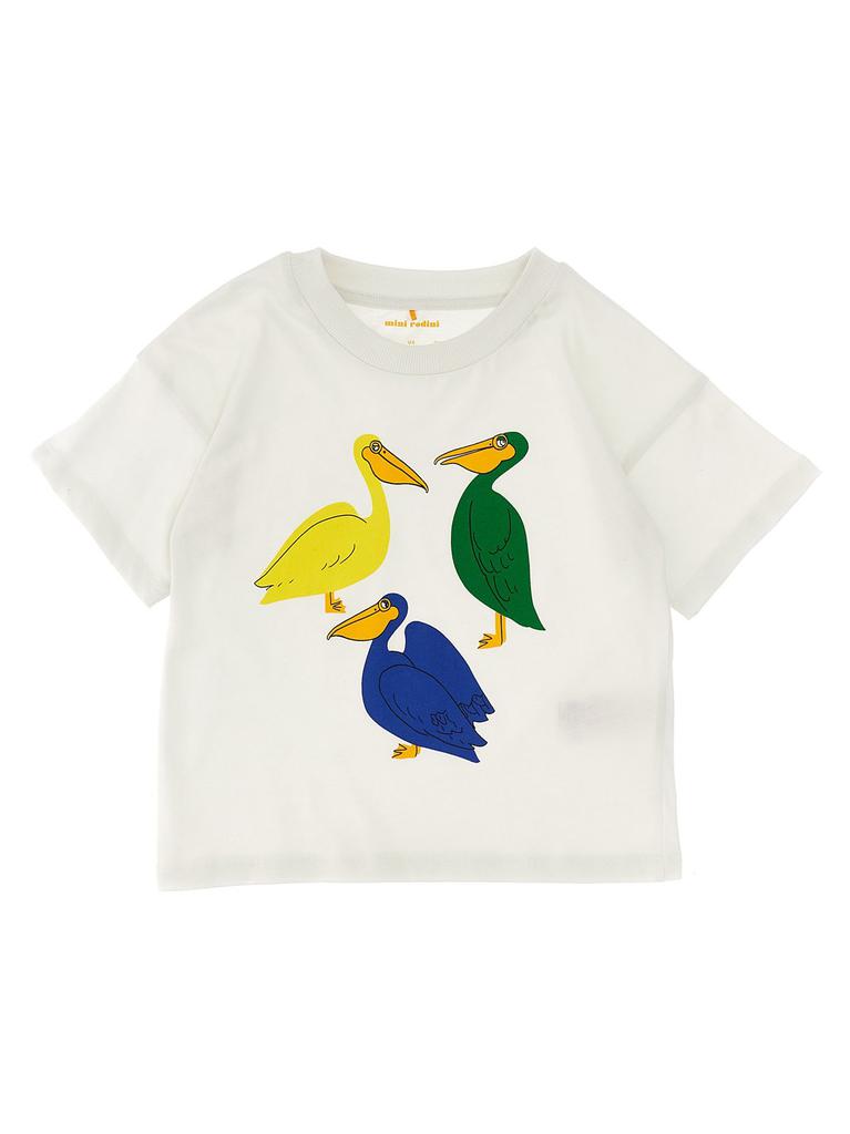 Mini Rodini Mini Rodini Graphic Printed Crewneck T-Shirt