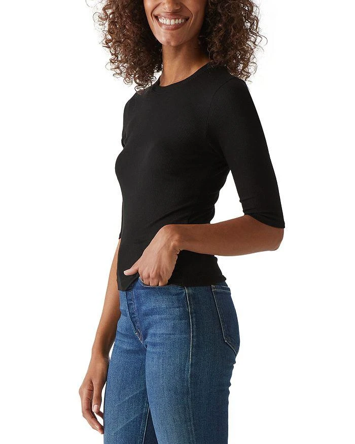 Michael Stars Maeve Elbow Sleeve Crewneck Top 3