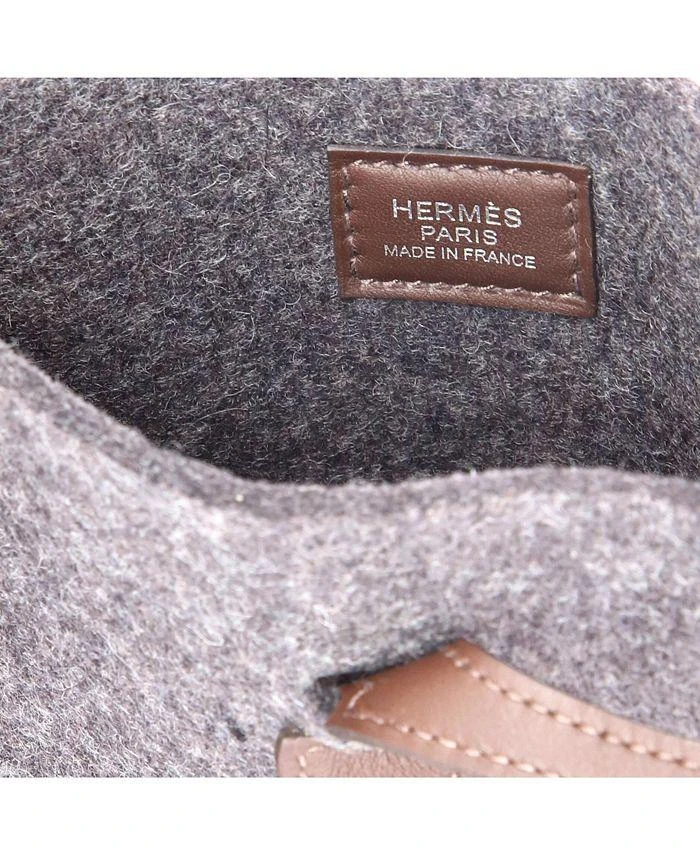 Pre-Owned HERMÈS Pre-Owned Hermes TPM Evelyne Bag Gen III Felt 5