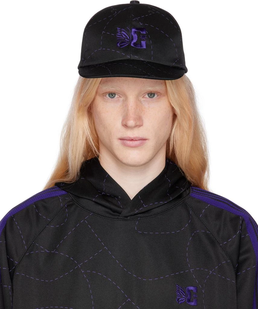 Needles Black DC Edition Baseball Cap 1