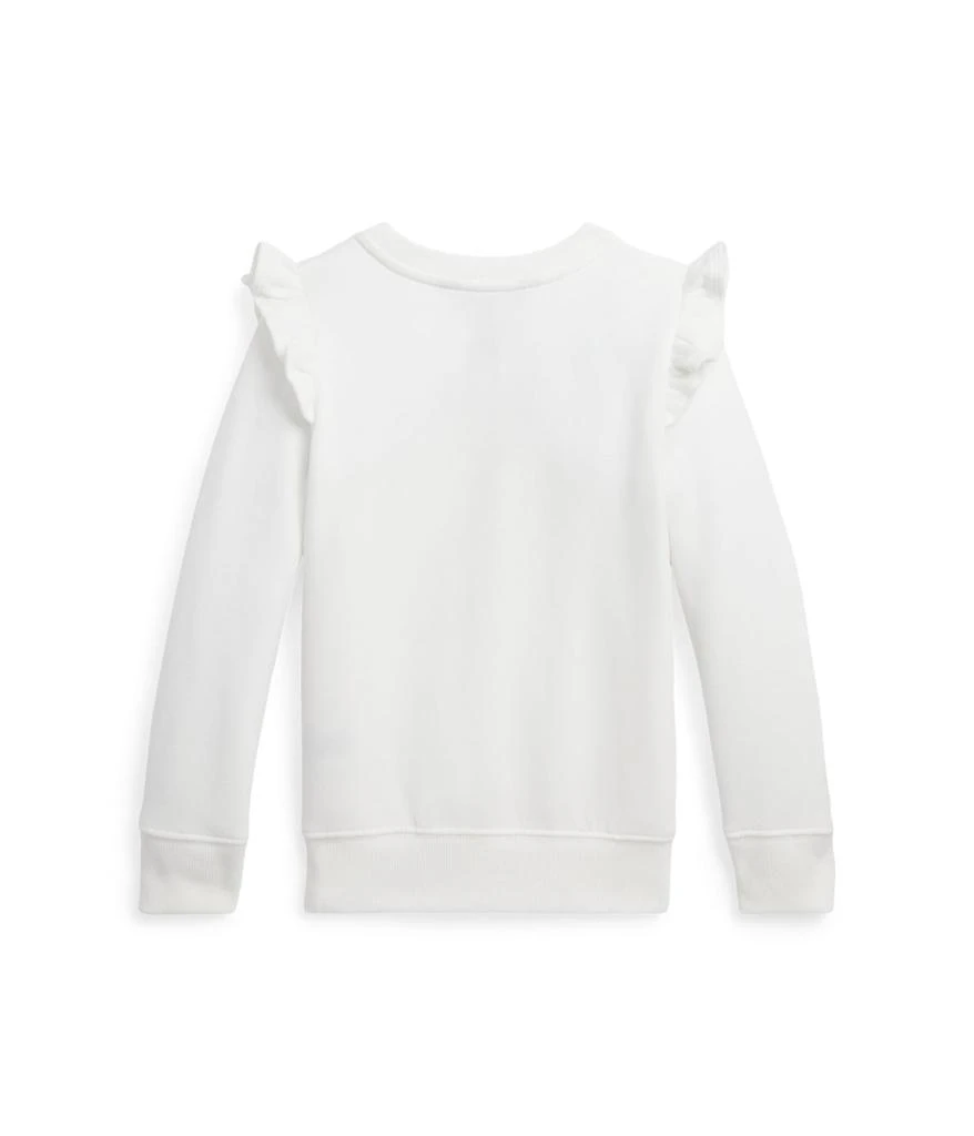 Polo Ralph Lauren Kids Ruffled Fleece Sweatshirt (Toddler/Little Kids) 2