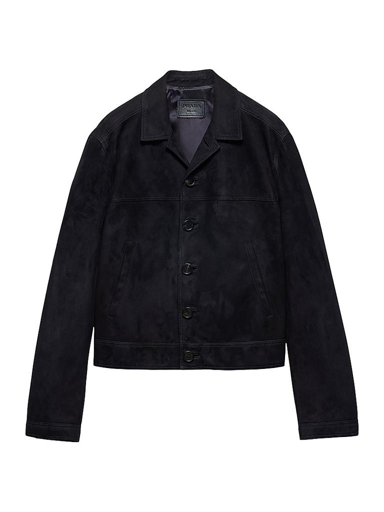 ジャケット PRADA FW25 Prada Cotton Jacket (29T181SOOO 157N F0027) Prada Cotton Twill Jacket - Jackets - BeyondStyle
