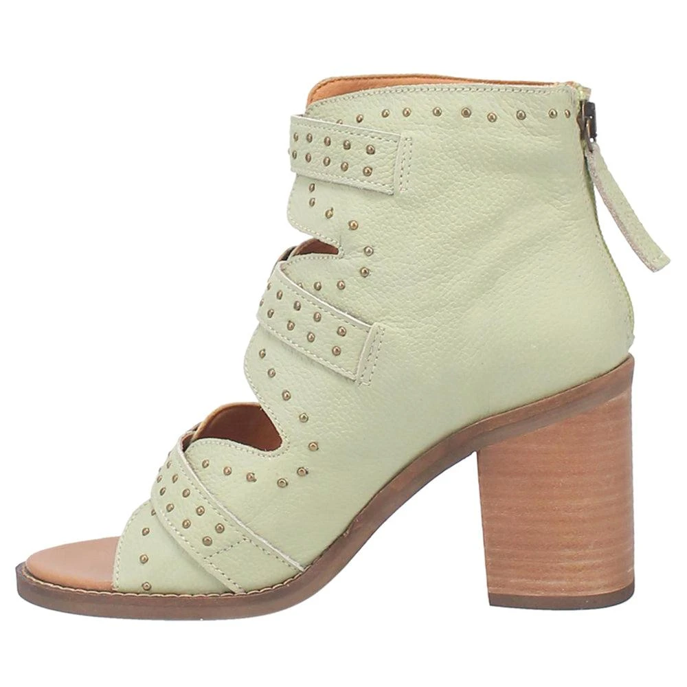 Dingo Ziggy Studded Open Toe Shootie Pumps 3