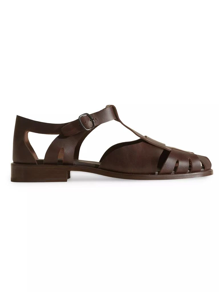 Hereu Pesca Leather Fisherman Sandals 1