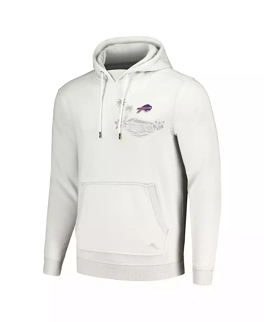Tommy Bahama Men's White Buffalo Bills Home Game Pullover Hoodie 3