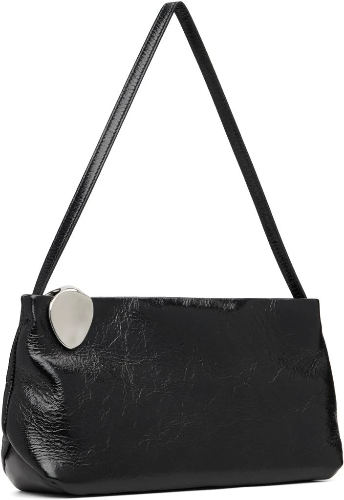 Jil Sander Black Jewel Zip Bag 3
