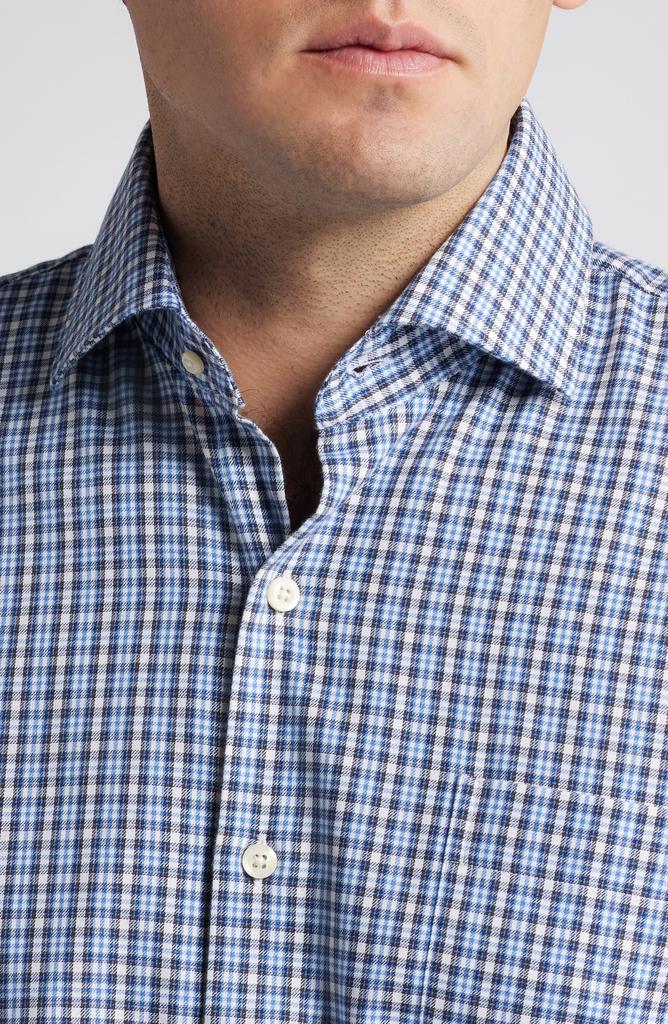 Peter Millar Plaid Stretch Flannel Button-Up Shirt