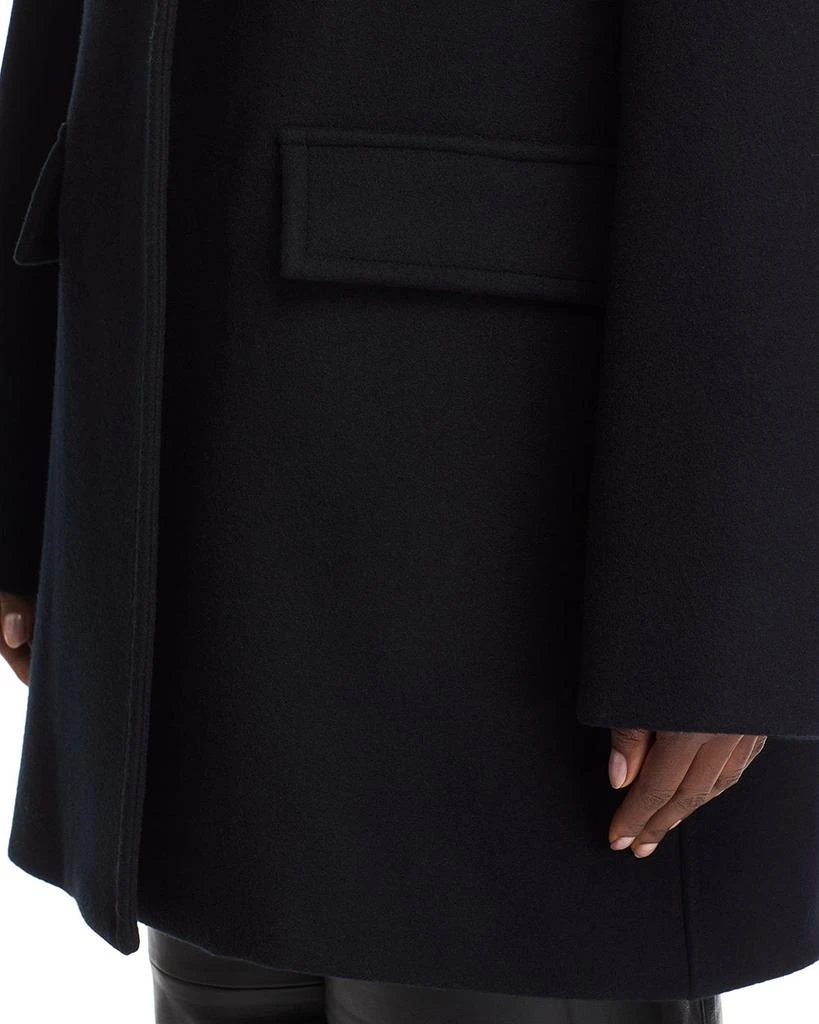 CO Collarless Wool Coat 6