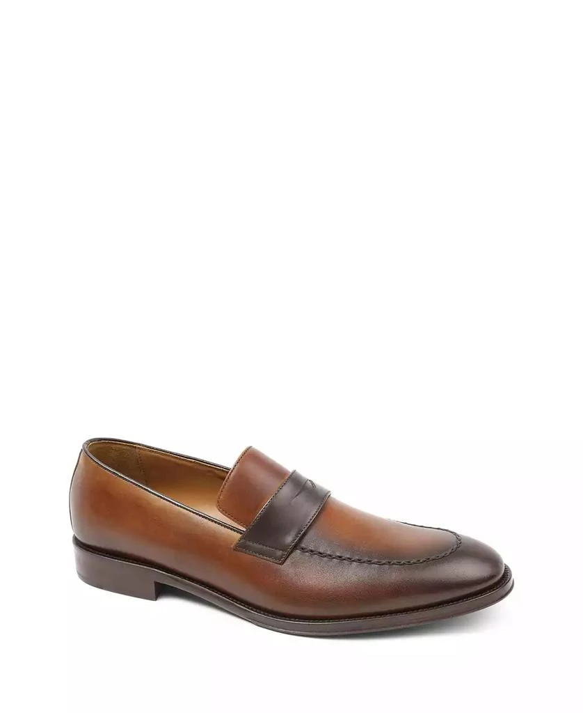 BRUNO MAGLI MEN\'S BROWN LEATHER SLIP-ON CASUAL SHOES  SIZE: 11.5M Bruno Magli Men main image 2