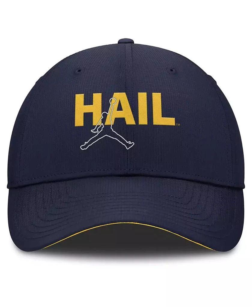 Jordan Men
s Navy Michigan Wolverines Club Prep Performance Adjustable Hat 2