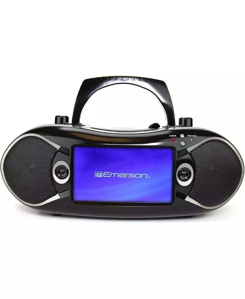 Emerson EDL-2870H Bluetooth Boombox DVD Player with 7
LCD Screen, TV Tuner and Radio